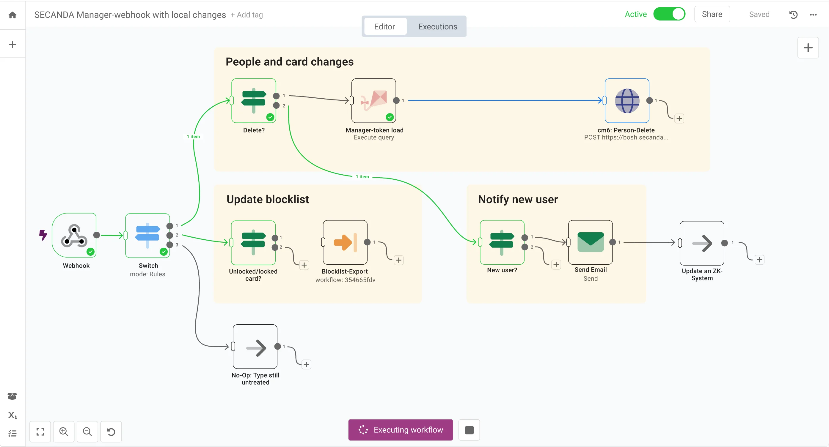 SECANDA workflow automation with n8n