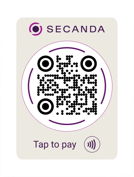 SECANDA Pay Secure QR Code