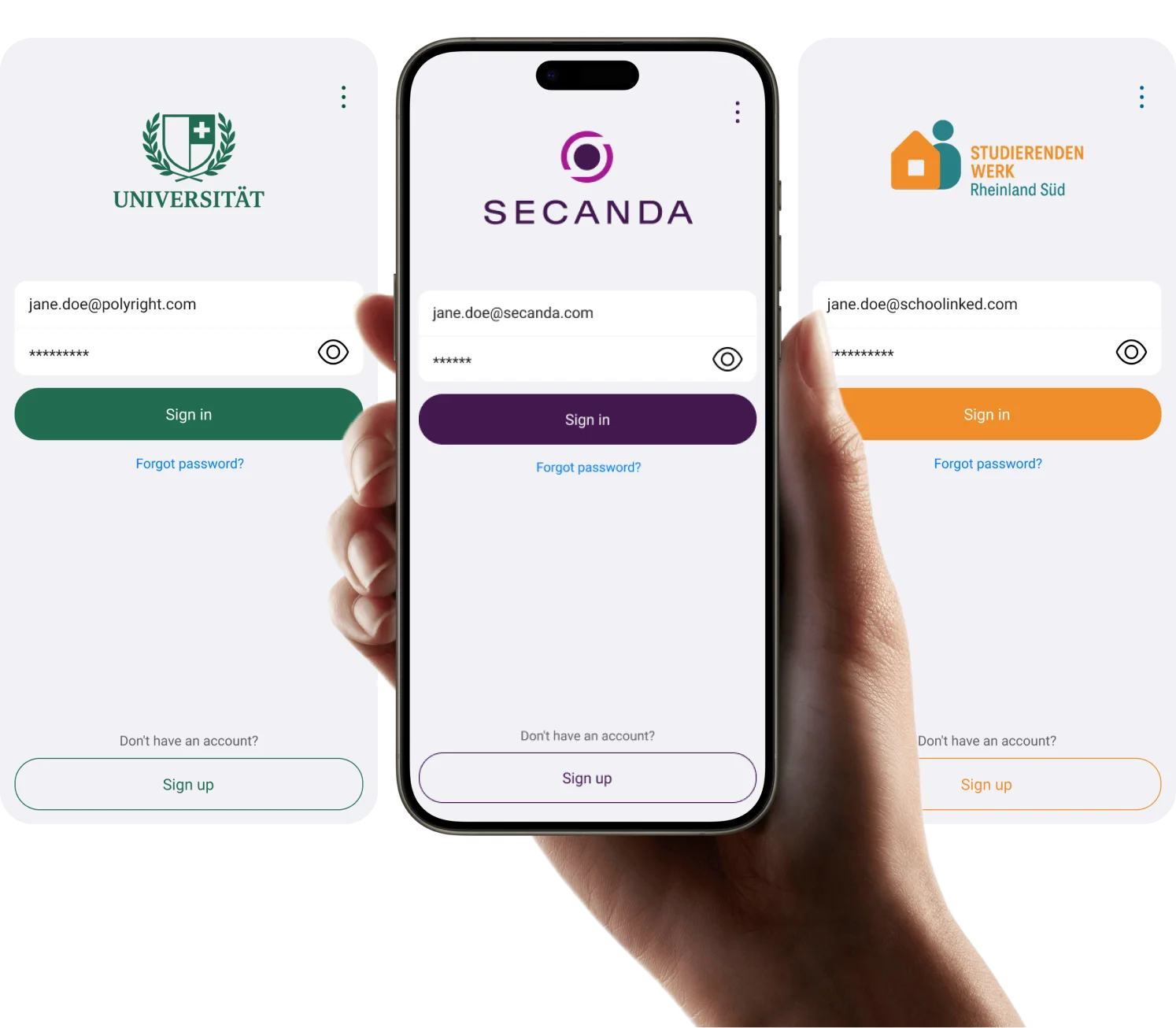 SECANDA White Label App