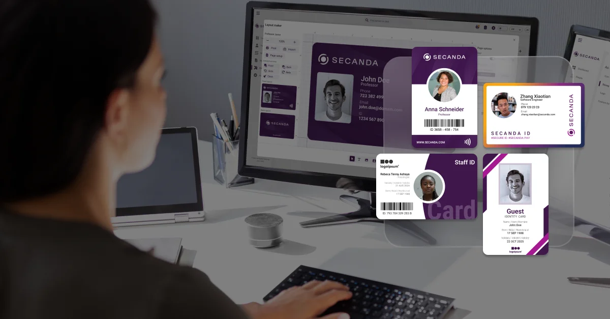 SECANDA Card Production - Design, Encode, Print